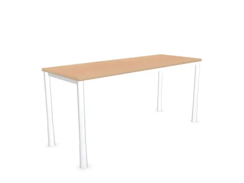 In hoogte verstelbaar bureau,HxBxD 720-840x1600x600mm,NE-esdoorn