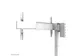 Neomounts MOVE ADM-875WH2 Screen adapter van 1 naar 2 schermen - 42-65