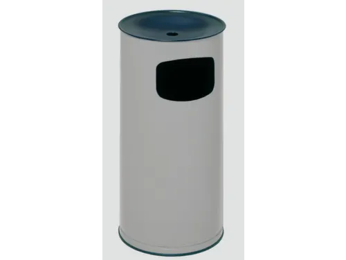 Combi-Asbak 44 Liter HxØ 710x355mm Zilverkleurig