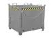 klapbodemcontainer,HxLxB 1145x1040x1245mm,1m³,hijsogen,vorksloffen