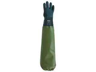 PVC groen plukhandschoen rechts - 10 - 1