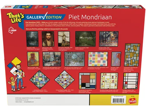 That's Life Gallery edition: Piet Mondriaan 1000st