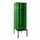 locker met bank,voor scheiding van kleding,HxBxD 2120x600x815mm,2vak