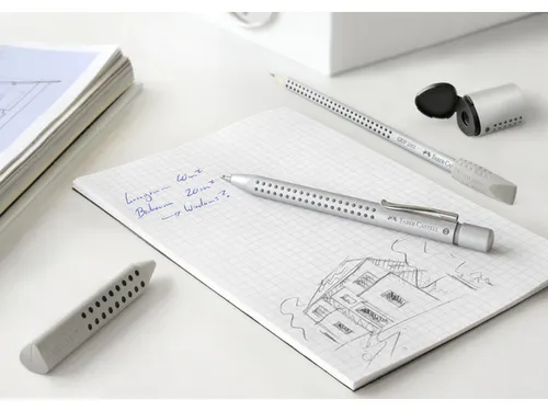 puntenslijper Faber-Castell GRIP 2001 mini zilver