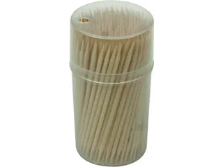 Tandenstoker Soft Set 4 Kokers 200 stuks - 1