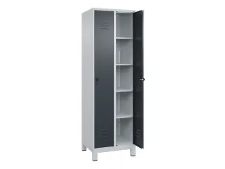 wasgoedverdeelkast,HxBxD 1950x600x500mm,vak B 300mm,draaigrendel - 2