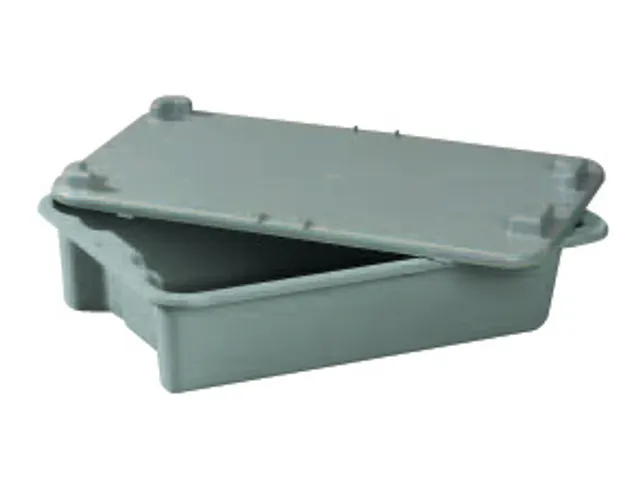 Draaistapelbak Pp Hxlxb 135X590X380Mm 18L Grijs