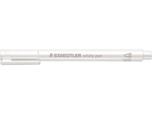 marker Metallic 8323, wit