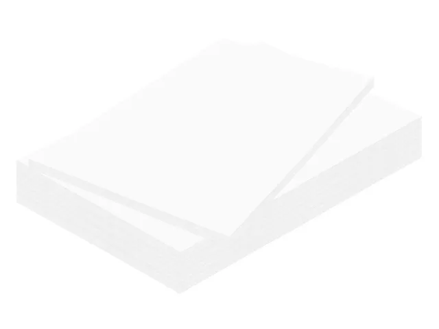 Foamboard Kangaro wit A3 10 mm dik, 5 stuks 2 zijdig mat papier