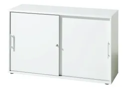 Schuifdeurkast 1100x1200x400mm Kastromp/Front Lichtgrijs/Lichtgrijs
