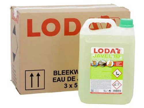 Javel 10° bleekwater, groen, bidon van 5 Liter
