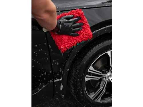 Vikan Transport microvezel washing pad 20x25cm Rood/Groen