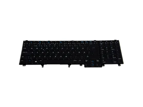 Origin Storage KB-2WPD7, Clavier, Suédois, Finlandais, DELL, Dell E65