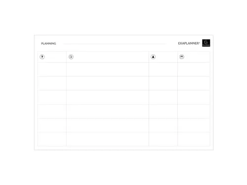 Magnetisch Planbord Team 60x90cm