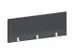 baliepaneel bureau aanbouw achter MS-donkergrijs antraciet 1200mm