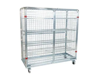 rolcontainer,draagverm. 500kg,HxLxB 1850x620x1500mm,nuttige H 1490mm - 1