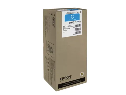 C13T97320N EPSON XL-cartridge WF PRO Inkt cyaan HC 22.000pag. 192ml