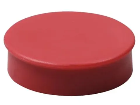 Magneten Diameter Van 20 Mm, Rood, Blister Van 8