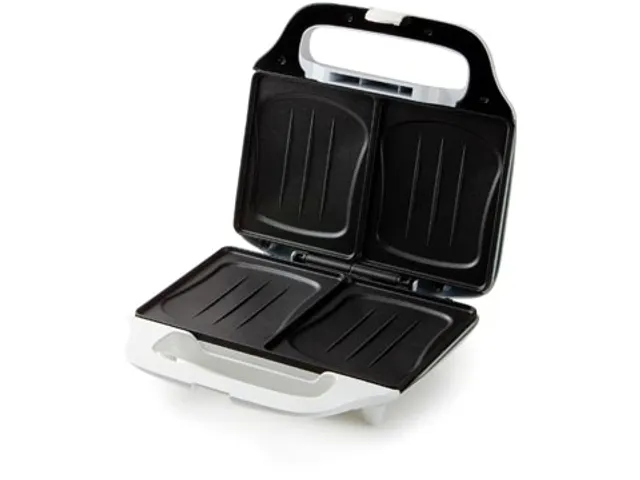 Tosti IJzer XL Wit Anti-Aanbaklaag 900W