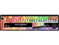 Markeerstift STABILO BOSS Original Arty 70/23 assorti deskset à 23st