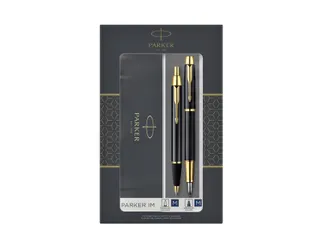 Balpen en vulpen Parker IM black GT medium 2 stuks - 1