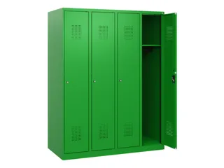 schoollocker,HxBxD 1530x1200x500mm,4vak,vak B 300mm,cil.-slot - 1