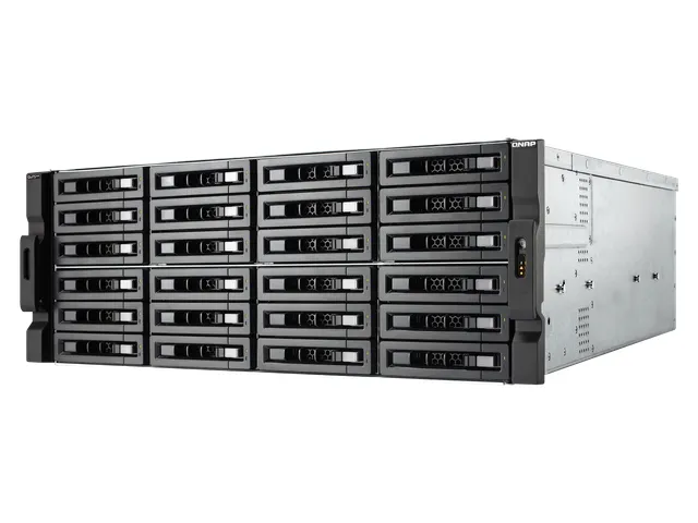 QNAP TS-h2483XU-RP, NAS, Rack (4U), Intel Xeon E, E-2236, Zwart