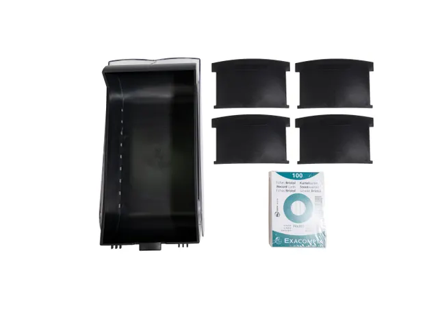 Steekkaartenbak BUNN YBOX A8 zwart/krist.