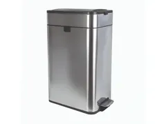Pedaalemmer MAUL Wing 40 liter met vlinderdeksel rvs