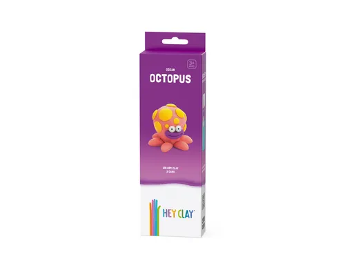 Klei Hey Clay Octopus 3 potjes