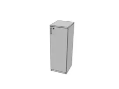 Armoire à portes battantes 1155x400x445mm MP-gris clair