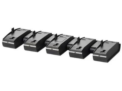 Savi 8200 5x Oplaadstation + opladers 85R34AA zwart