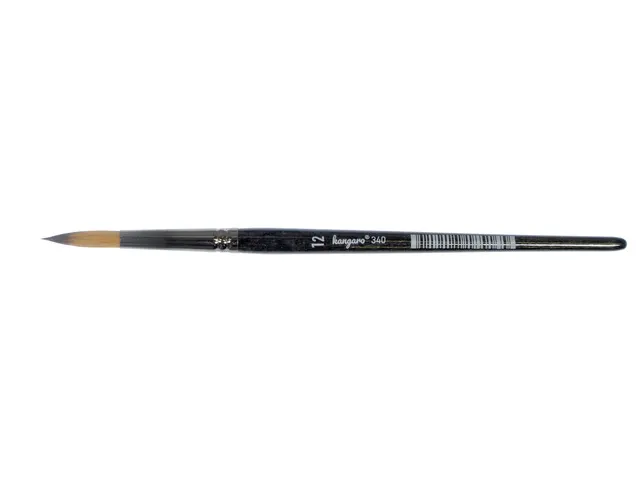 Penseel Kangaro Serie 340 rond Nr. 12 synthetisch doos 6 stuks