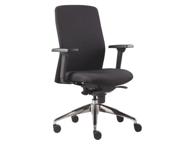 Chaise de bureau Euroseats Milano noir