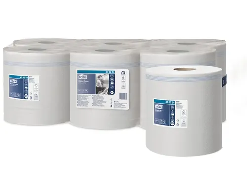 Tork 473254 Poetspapier M2 Centerfeed 1-laags Met Huls