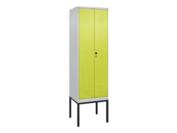 locker voor scheiding van kleding,HxBxD 2120x600x500mm,2vak