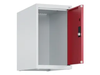 opzetkast,v. locker,1vak.,vak B 300mm,HxBxD 500x300x500mm,vleugeldeur - 2