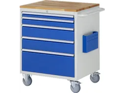 gereedschapswagen 975x770x650mm beukblad 450kg 5 laden RAL5010
