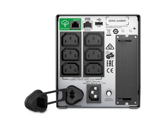 APC Smart-UPS SMT750IC - 6x C13, USB, SmartConnect, 750VA