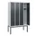schoollocker,HxBxD 1950x1200x500mm,4vak,vak B 300mm,draaigrendel