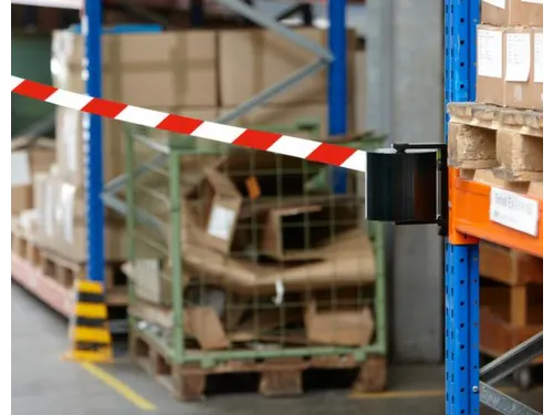 Sjorbandsysteem Band L 22M Behuizing Zwart Rood/wit Dwars