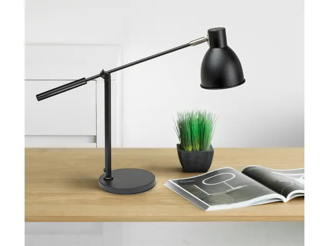 Bureaulamp MAUL Finja excl. LED lamp voet zwart