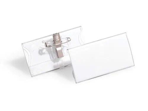 Badge Durable 8121 Met Combiklem 40X75Mm