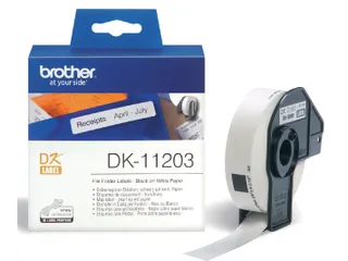 Etiket Brother DK-11203 17x87mm archivering 300stuks - 1