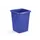 Vierkante Afvalbak Durabin 90 Liter Blauw