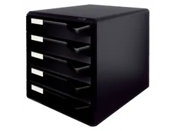 Ladenblok Leitz 5293 5 laden zwart