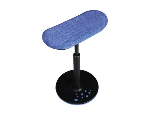 Zit-/stahulp Beweeglijk Zitmechanisme Skateboard-Zitting Blauw Stof