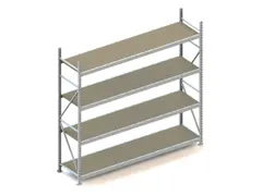 breedvakstelling,grondveld,HxBxD 2500x2651x650mm,vakl. 490kg