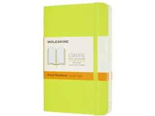 Notitieboek Moleskine pocket 90x140mm lijn soft cover lemon green - 2