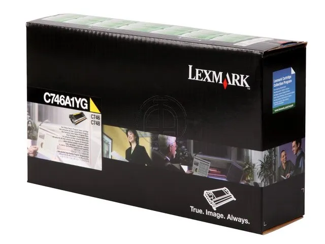C746A1YG LEXMARK Optra C toner yellow ST